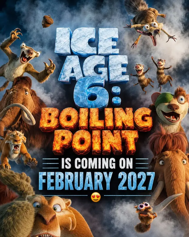 Featured image for ICE AGE 6: BOILING POINT – The Beloved Prehistoric Crew Returns for a Brand-New Adventure